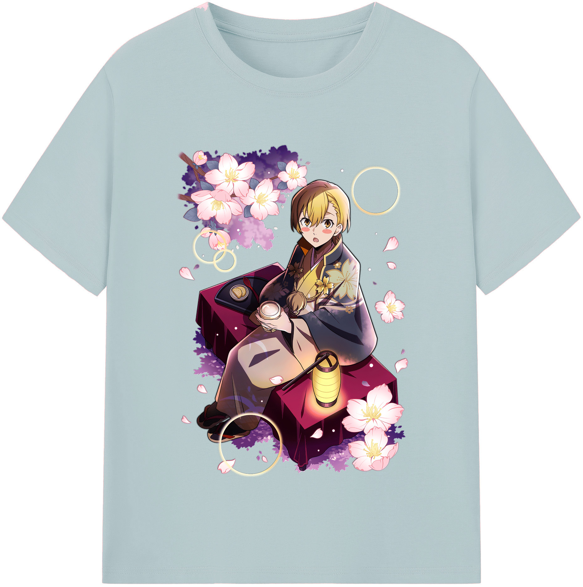 （画像用） 文豪ストレイドッグス Bungo Stray Dogs 綿100％半袖Tシャツ（フロントプリント）